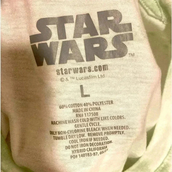 Star Wars Long Sleeve Shirt Size Large - Picture 3 of 4